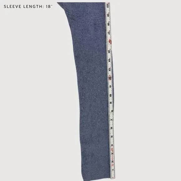 Sezane Cardigan Gaspard Mohair Alpaca Vintage Blue S - Picture 9 of 9